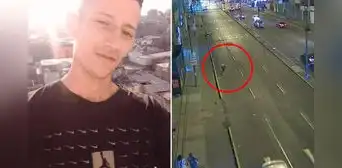 Sergio Tarache huyó tras ataque en plaza dos de Mayo: video muestra que nadie lo detuvo
