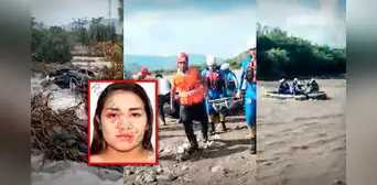 Diana Luna, la detective PNP que pereció ahogada al retornar de la diligencia contra Los Niños