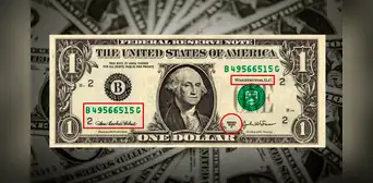 ¿Cómo reconocer si mi billete de 1 dólar vale más 30.000 dólares?