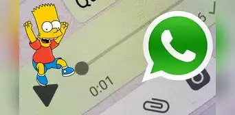¿Cómo mandar audios de WhatsApp con la voz de Bart Simpson?