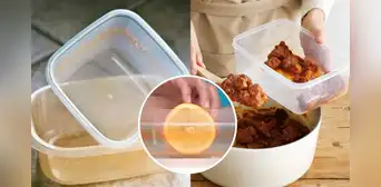 ¿Cómo eliminar las manchas de salsa de tu tupper? Estos 3 trucos te ayudarán a conseguirlo ¿Cómo eliminar las manchas de salsa de tu tupper? Estos 3 trucos te ayudarán a conseguirlo