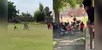 ¡No lo soltaron! Hinchas corretean y agreden a árbitro de partido de Copa Perú en Chincha ¡No lo soltaron! Hinchas corretean y agreden a árbitro de partido de Copa Perú en Chincha