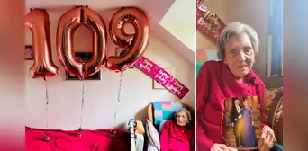 Mujer revela el secreto de su longevidad tras cumplir 109 años: “Ser terca” Mujer revela el secreto de su longevidad tras cumplir 109 años: “Ser terca”