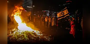 Israel en crisis: inician protestas por cese de ministro que se opuso a reforma judicial de Netanyahu