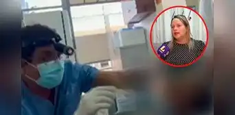 Tras 2 meses hallan una cuarta gasa dentro de nariz de menor que se operó en hospital Rebagliati Tras 2 meses hallan una cuarta gasa dentro de nariz de menor que se operó en hospital Rebagliati