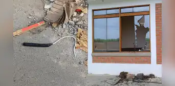 Trujillo: extorsionadores detonan explosivo en vivienda y familia salva de morir Trujillo: extorsionadores detonan explosivo en vivienda y familia salva de morir