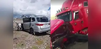Accidente de tránsito en la carretera Arequipa – Puno dejó 6 muertos y 2 heridos Accidente de tránsito en la carretera Arequipa – Puno dejó 6 muertos y 2 heridos