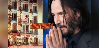 "John Wick 4" y la aparatosa caída que pudo matar a Keanu Reeves: "amo esa escena de acción" "John Wick 4" y la aparatosa caída que pudo matar a Keanu Reeves: "amo esa escena de acción"