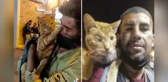 La historia del indigente que quiso a un gatito callejero hasta su muerte: “Amor eterno” La historia del indigente que quiso a un gatito callejero hasta su muerte: “Amor eterno”