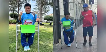 'Pompinchú': ¿qué accidente lo llevó a usar andador y por qué no le quisieron operar? 'Pompinchú': ¿qué accidente lo llevó a usar andador y por qué no le quisieron operar?
