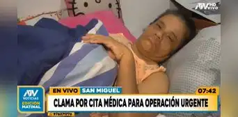 San Miguel: mujer necesita operación urgente y lleva esperando más de 20 días por cita San Miguel: mujer necesita operación urgente y lleva esperando más de 20 días por cita