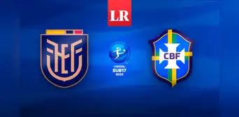 Ecuador vs. Brasil EN VIVO: ¿a qué hora y en qué canal ver el partido por el Sudamericano Sub-17?