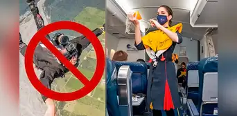 ¿Por qué los aviones llevan chalecos salvavidas y no paracaídas?
