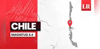 Temblor de magnitud 6.4 remeció Cobquecura en Chile hoy, según CSN