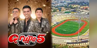 Grupo 5 desmiente accidente con fallecido en San Marcos y confirma que su concierto si se dará Grupo 5 desmiente accidente con fallecido en San Marcos y confirma que su concierto si se dará