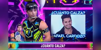 ¿Cuánto calza Rafael Cardozo? La vez que el chico reality reveló el tamaño de su pie