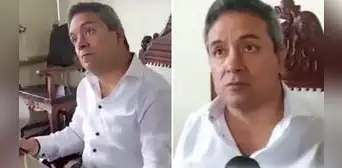 Alcalde Arturo Fernández volvió a agredir a una periodista en Trujillo Alcalde Arturo Fernández volvió a agredir a una periodista en Trujillo