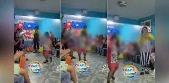 Niño baila tunantada en su fiesta de cumpleaños y la rompe con sus singulares pasos: “Qué hermoso”