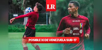 Posible alineación de Venezuela ante Perú por el Sudamericano Sub-17 Posible alineación de Venezuela ante Perú por el Sudamericano Sub-17