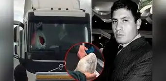 Copiloto de tráiler muere tras ser impactado por piedra en la Carretera Central