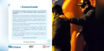 EsSalud Puno sobre acusados de violación sexual grupal: "No tienen vínculo laboral activo" EsSalud Puno sobre acusados de violación sexual grupal: "No tienen vínculo laboral activo"