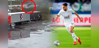 Sofiane Kiyine, exjugador de Lazio, sufre accidente y su carro 'vuela' a 5 metros de altura Sofiane Kiyine, exjugador de Lazio, sufre accidente y su carro 'vuela' a 5 metros de altura