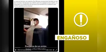 Evo Morales: video no muestra abucheo contra el expresidente de Bolivia y su hermano en 2023 Evo Morales: video no muestra abucheo contra el expresidente de Bolivia y su hermano en 2023