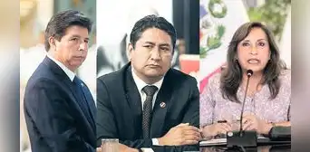 Denuncian por lavado a Pedro Castillo, Vladimir Cerrón y Dina Boluarte Denuncian por lavado a Pedro Castillo, Vladimir Cerrón y Dina Boluarte