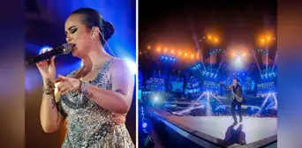 Daniela Darcourt cantó recordado tema en la segunda noche de concierto del Grupo 5 Daniela Darcourt cantó recordado tema en la segunda noche de concierto del Grupo 5