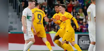 Elche impugnaría la derrota 4-0 ante el Barcelona por alineación indebida de Gavi