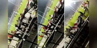 Hinchas de Alianza Lima robaron bandera del Comando Sur tras partido ante Cienciano Hinchas de Alianza Lima robaron bandera del Comando Sur tras partido ante Cienciano