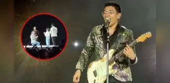 Grupo 5: hermano de Pedro Loli le pide matrimonio a su pareja en pleno concierto Grupo 5: hermano de Pedro Loli le pide matrimonio a su pareja en pleno concierto