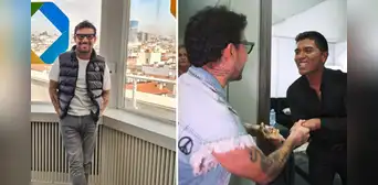 Ezio Oliva muestra el backstage del concierto del Grupo 5 y le dedica emotivas palabras