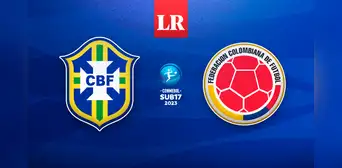 ¿Cómo ver Brasil vs. Colombia EN VIVO por la fecha 3 del Sudamericano sub-17 2023?