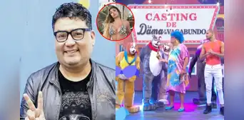 Alfredo Benavides y bailarín ‘destrozan’ set de “JB en ATV” tras sketch de baile de Gabriela Serpa Alfredo Benavides y bailarín ‘destrozan’ set de “JB en ATV” tras sketch de baile de Gabriela Serpa