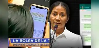 Congresista Rosio Torres borra chat con su sobrino tras ser descubierta cobrando coimas a trabajadores Congresista Rosio Torres borra chat con su sobrino tras ser descubierta cobrando coimas a trabajadores