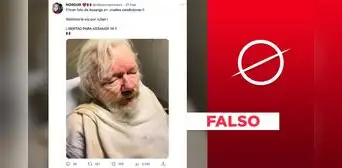 No, esta imagen de Julian Assange no es real: fue hecha con inteligencia artificial