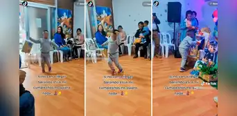 Niño hace su ingreso triunfal a una fiesta de cumpleaños a ritmo de una pegajosa tunantada Niño hace su ingreso triunfal a una fiesta de cumpleaños a ritmo de una pegajosa tunantada