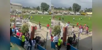 Copa Perú en Arequipa: cancha se convierte en batalla campal tras invasión de hinchas