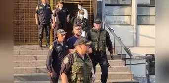 Exministro Geiner Alvarado es trasladado a la carceleta del INPE en el penal Ancón II