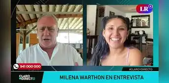 Milena Warthon: "Yo uso polleras por todas las mujeres que se las tuvieron que quitar" Milena Warthon: "Yo uso polleras por todas las mujeres que se las tuvieron que quitar"