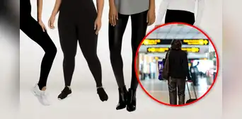 ¿Por qué es peligroso ponerte mallas y leggins al viajar en avión? Expertos revelan el motivo