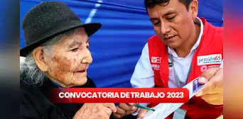 ¿Eres egresado de carrera técnica? Pensión 65 ofrece empleos desde S/2.064 de sueldo ¿Eres egresado de carrera técnica? Pensión 65 ofrece empleos desde S/2.064 de sueldo