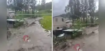 Mujer conmueve al pedir ayuda mientras su vivienda se inunda tras intensas lluvias Mujer conmueve al pedir ayuda mientras su vivienda se inunda tras intensas lluvias