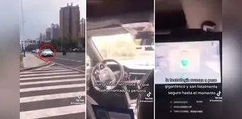 “El auto fantástico”: hombre deja en shock a usuarios al mostrar taxi sin conductor en China “El auto fantástico”: hombre deja en shock a usuarios al mostrar taxi sin conductor en China