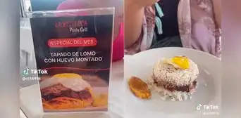 "¿Qué es eso?": video muestra pequeño plato en conocido restaurante y usuarios en redes enloquecen "¿Qué es eso?": video muestra pequeño plato en conocido restaurante y usuarios en redes enloquecen