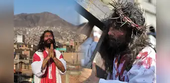 Ni la pandemia detuvo al 'Cristo Cholo': "Casi me llevan preso, pero yo tenía que cumplir mi promesa"