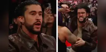 Bad Bunny fue duramente golpeado y estrellado contra una mesa en la WWE