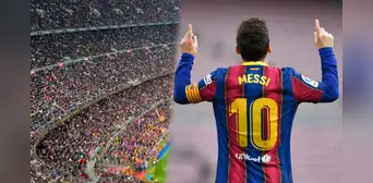 Barcelona pide la vuelta de su 'rey': hinchas gritan "Messi, Messi" durante el clásico ante el Madrid
