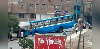 Puente Piedra: bus de Nuevo Perú se despistó e impactó contra una casa en Zapallal